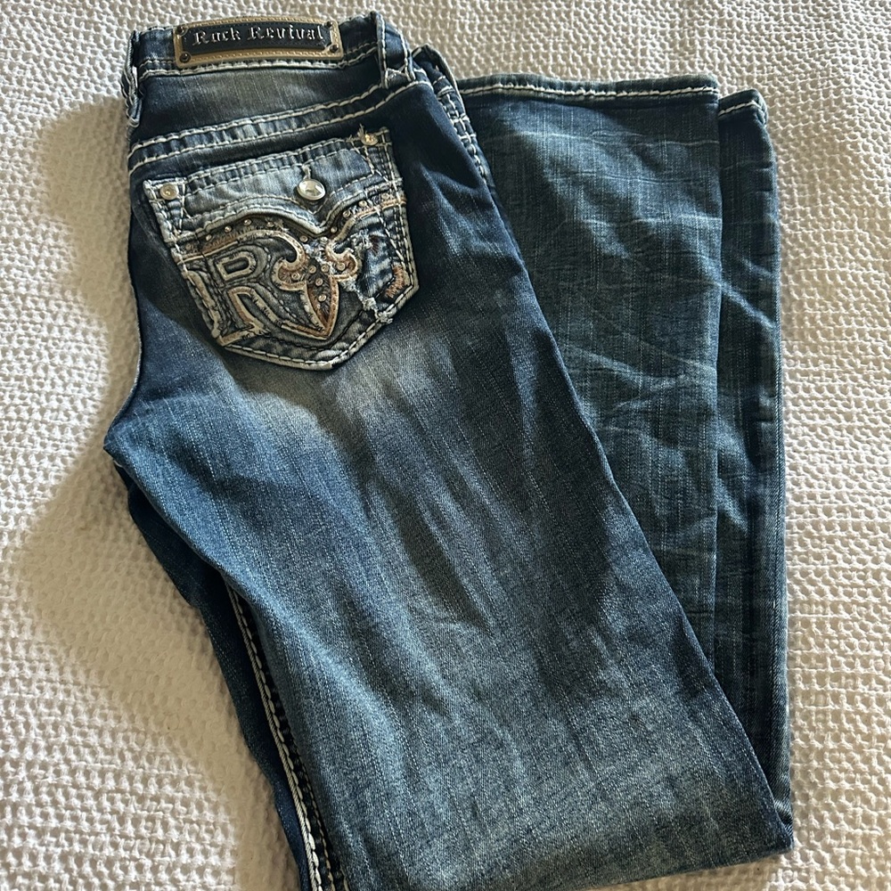 Women’s rock revival jeans